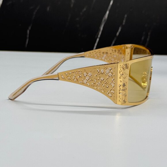 NEW DOLCE&GABBANA DG2317 02/71 GOLD/BLACK SUNGLASSES DG2317 0271 EYEWEAR - Picture 10 of 13